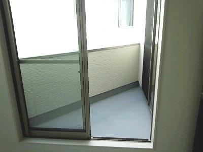 Balcony. Shoot the local