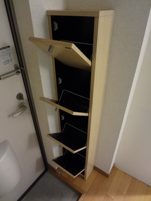 Entrance. Entrance storage