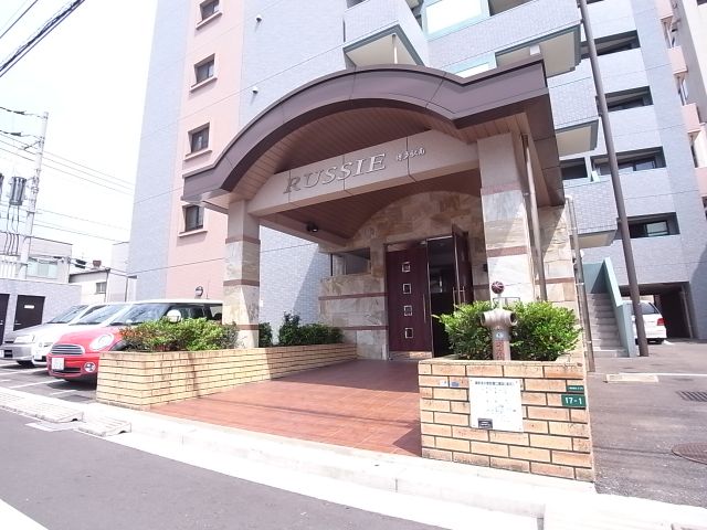 Entrance. Building entrance