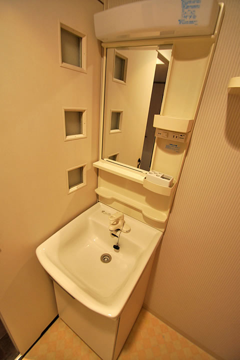 Washroom. Wash basin