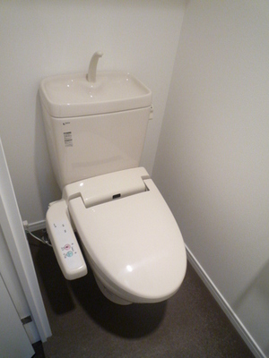Toilet. With Washlet
