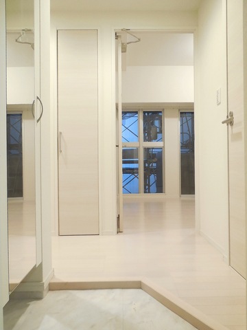 Entrance. Beginning of a new life from here