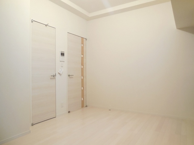 Living and room. Was in the room in which the white tones