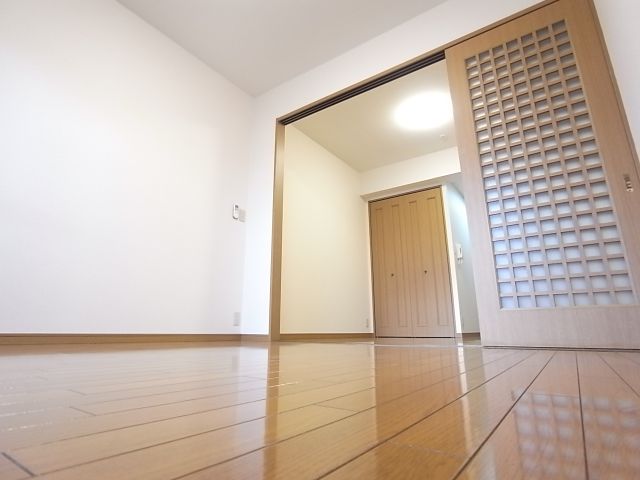 Living and room. There are also high airy ceilings. 