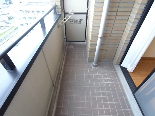 Balcony. It will Jose wide balcony laundry is a lot. 