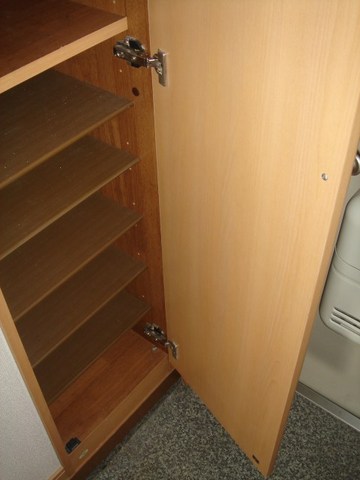 Other room space. Large front door storage