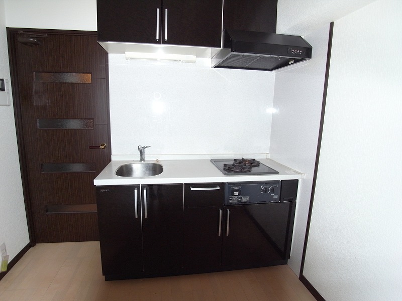 Kitchen. Easy dishes in 2 lot gas stoves