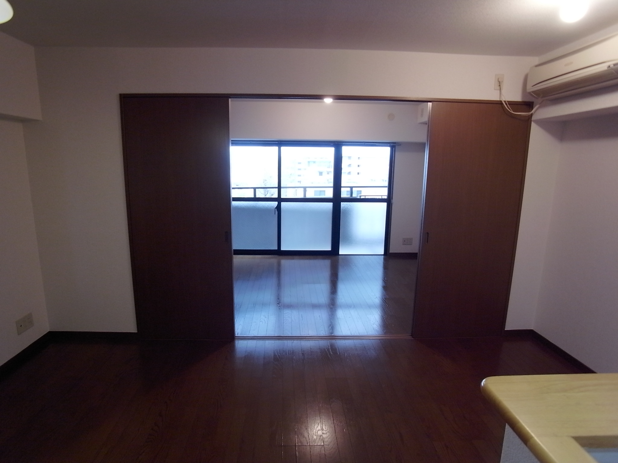 Living and room. You can also view outside from the living room