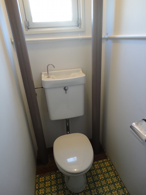 Toilet. There is also a ventilation GOOD window in the toilet