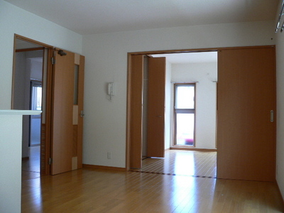 Living and room. Western style room