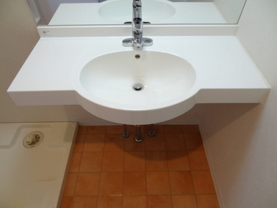 Washroom. Wash basin