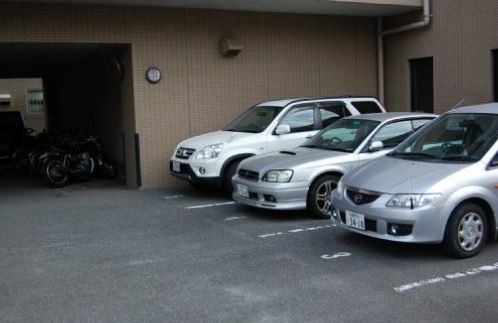 Parking lot. Parking lot