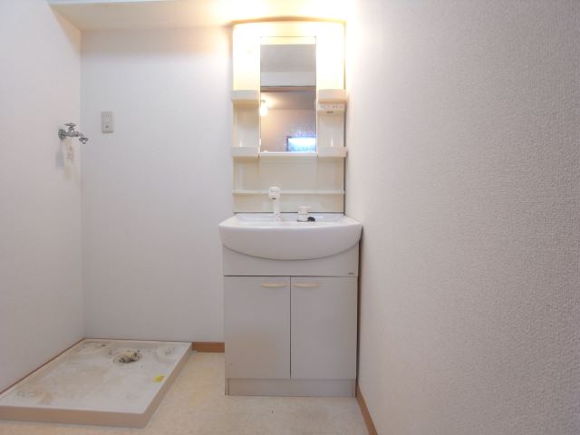 Washroom. Independent wash basin