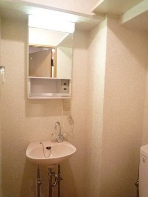 Washroom. Wash basin