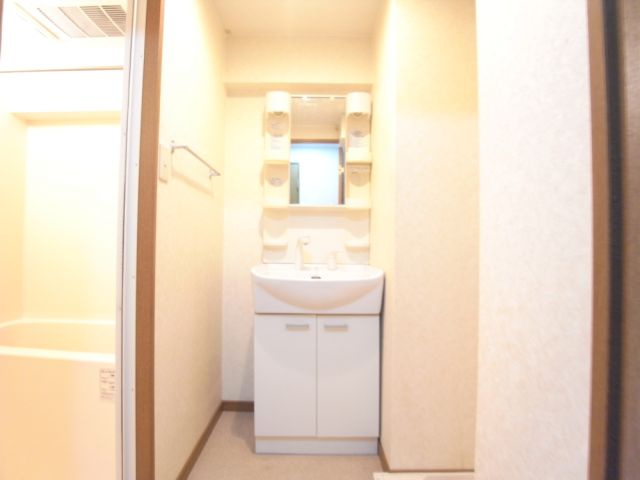 Washroom. Independent wash basin