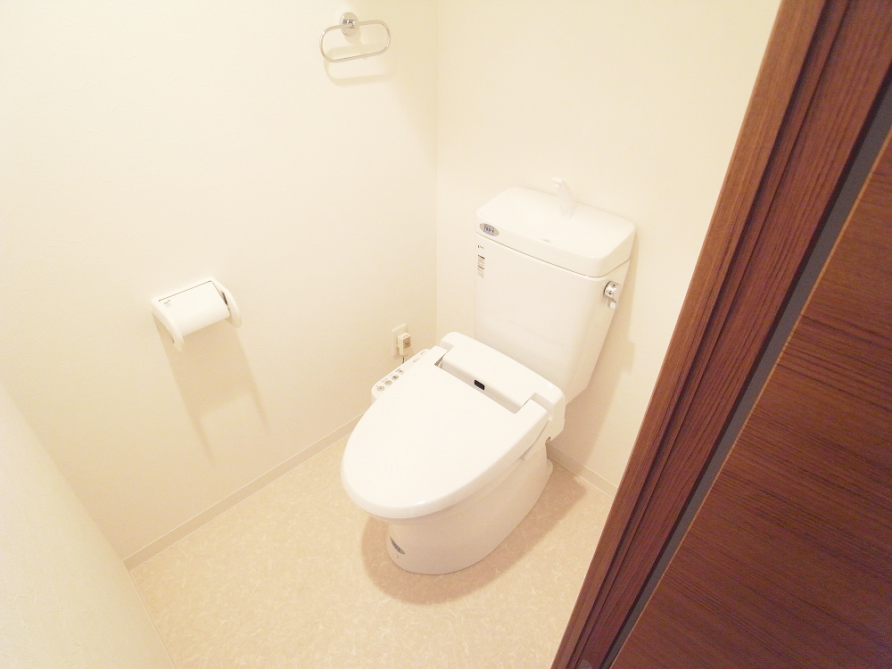 Toilet. With Washlet