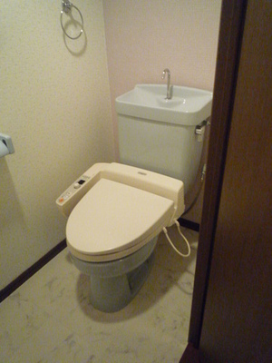 Toilet. With Washlet