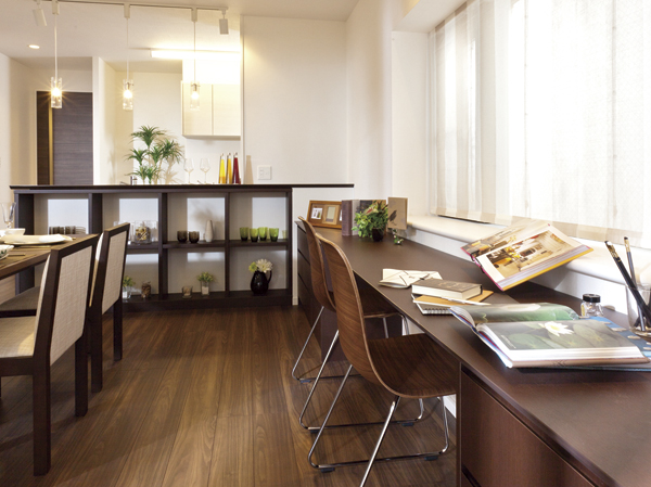 Interior. Study Corner