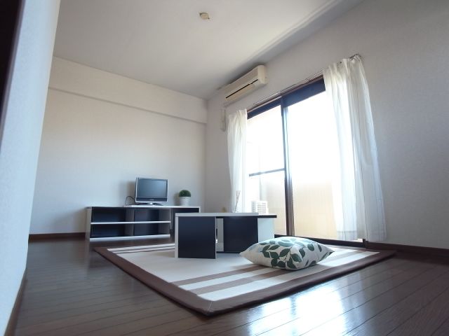 Living and room. Model is room.