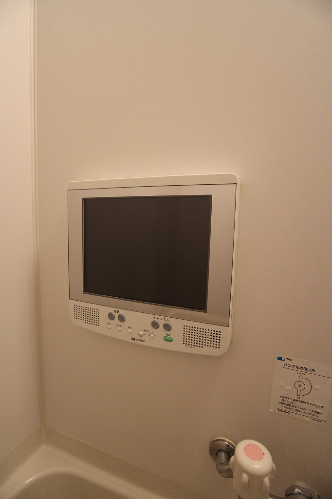 Bath. With bathroom TV Same building reference photo