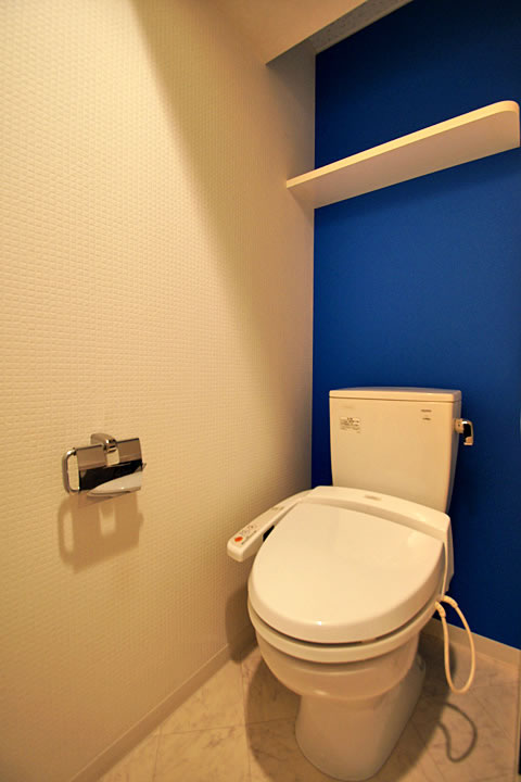 Toilet. Bidet function