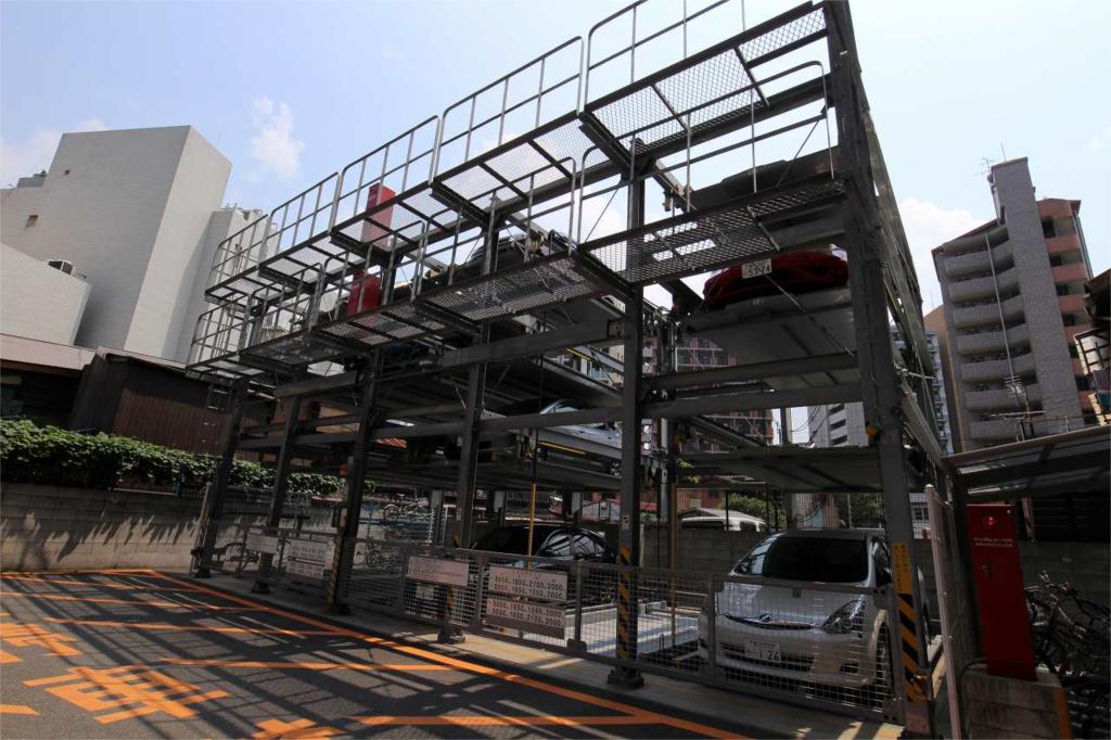 Parking lot. Parking lot