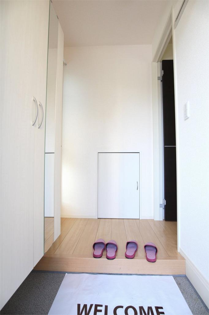 Entrance. Walk-in closet