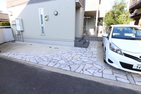 Parking lot. Parking lot