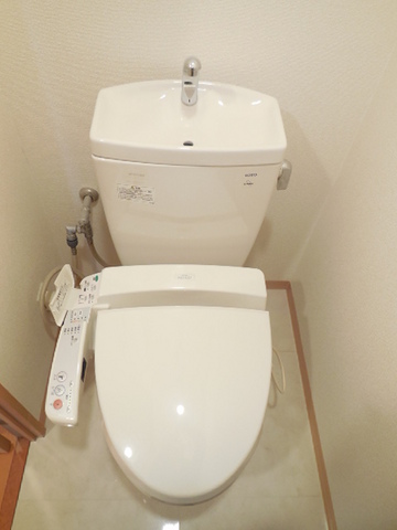 Other room space. Shower toilet