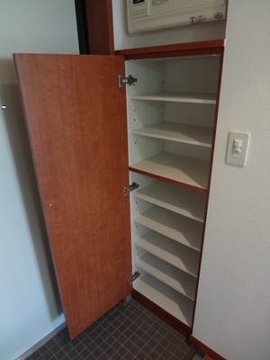 Entrance. Entrance storage