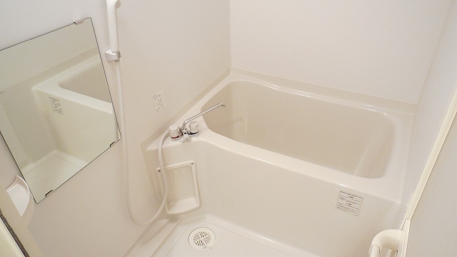 Bath. Slightly larger unit bus