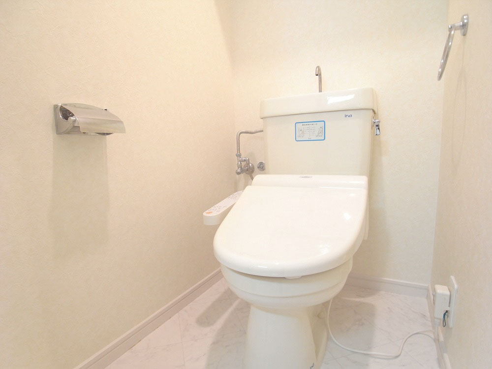 Toilet. With Washlet