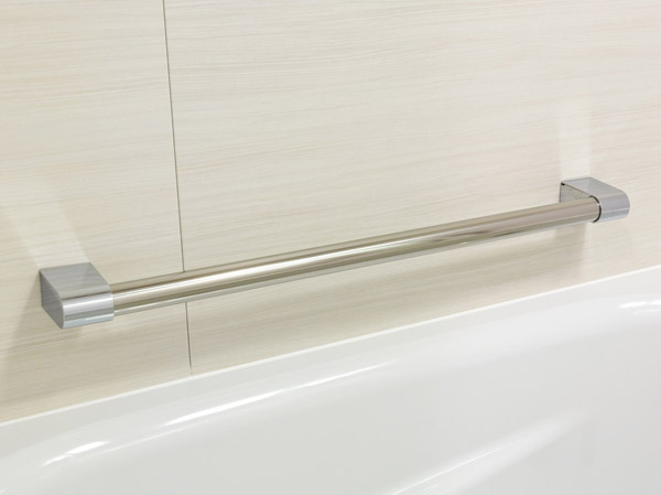 Bathing-wash room.  [Interior bar to reduce the burden] Or become a standing or sitting kneeling position. Operation is safe tend to become unstable bathroom.