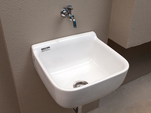 balcony ・ terrace ・ Private garden.  [Slop sink] Balcony active in gardening and cleaning slop sink (same specifications)