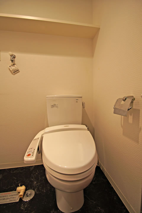 Toilet. Bidet function