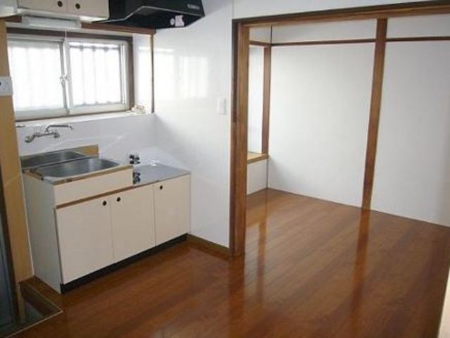 Kitchen. Spacious living room