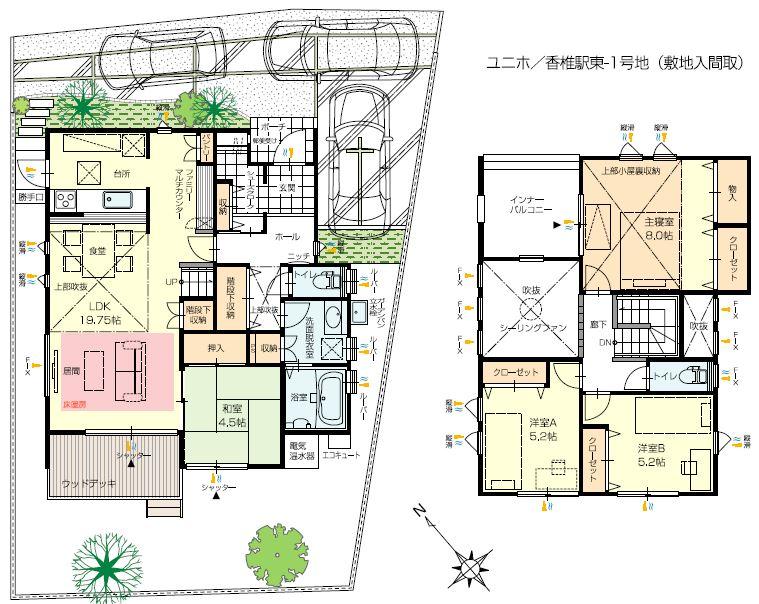 Floor plan. It was No. 1 land price announced!