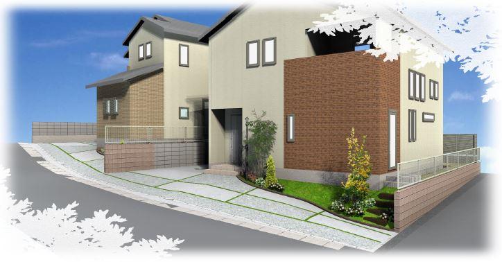 Rendering (appearance). Right No. 1 destination, Left No. 2 place