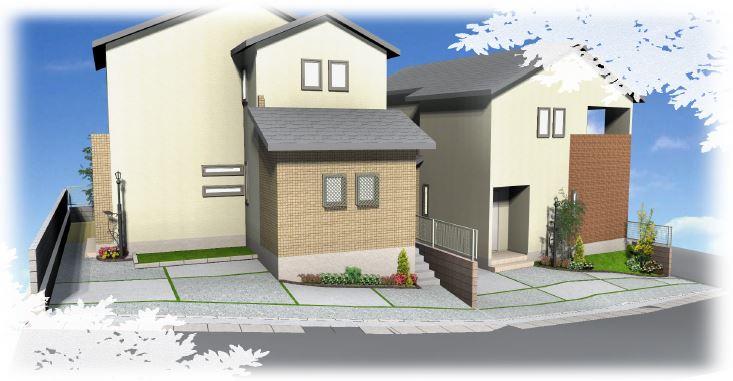 Rendering (appearance). Right No. 1 destination, Left No. 2 place