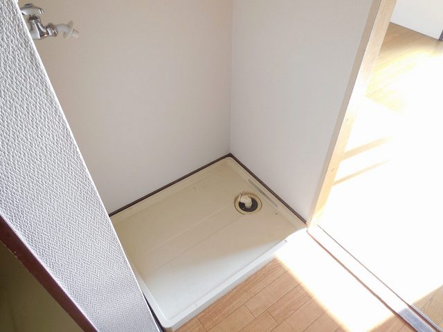 Other room space. Washing machine in the room