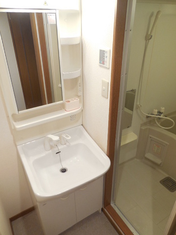 Other room space. Independent wash basin