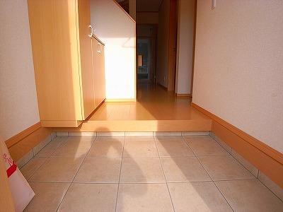 Entrance. The photograph is a property of the same manufacturer and construction