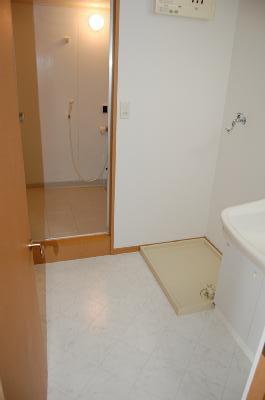 Washroom. Diverted taken between other