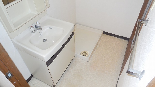 Other room space. Bathroom vanity Indoor Laundry bread