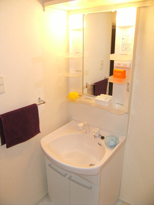 Washroom. We of course exchange also in shampoo dresser!