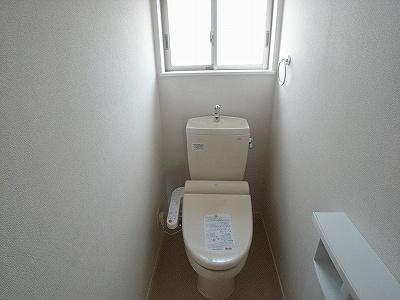 Toilet. The photograph is a property of the same manufacturer and construction