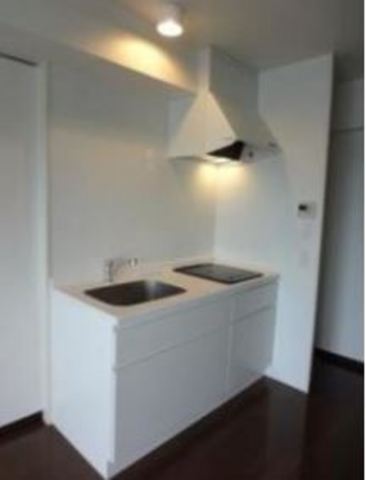 Kitchen. The photograph is a separate room in the same building