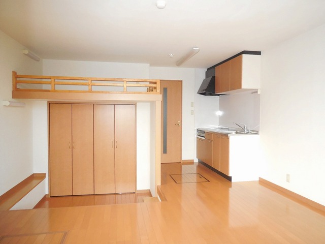 Living and room. Is an interesting floor plan