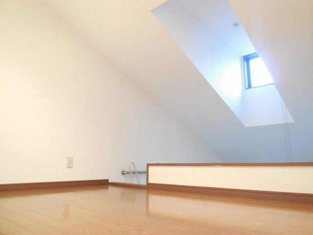 Living and room. Loft is so wide