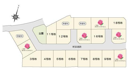 All 16 compartments 50 square meters or more, It has also been installed Park subdivision entrance.